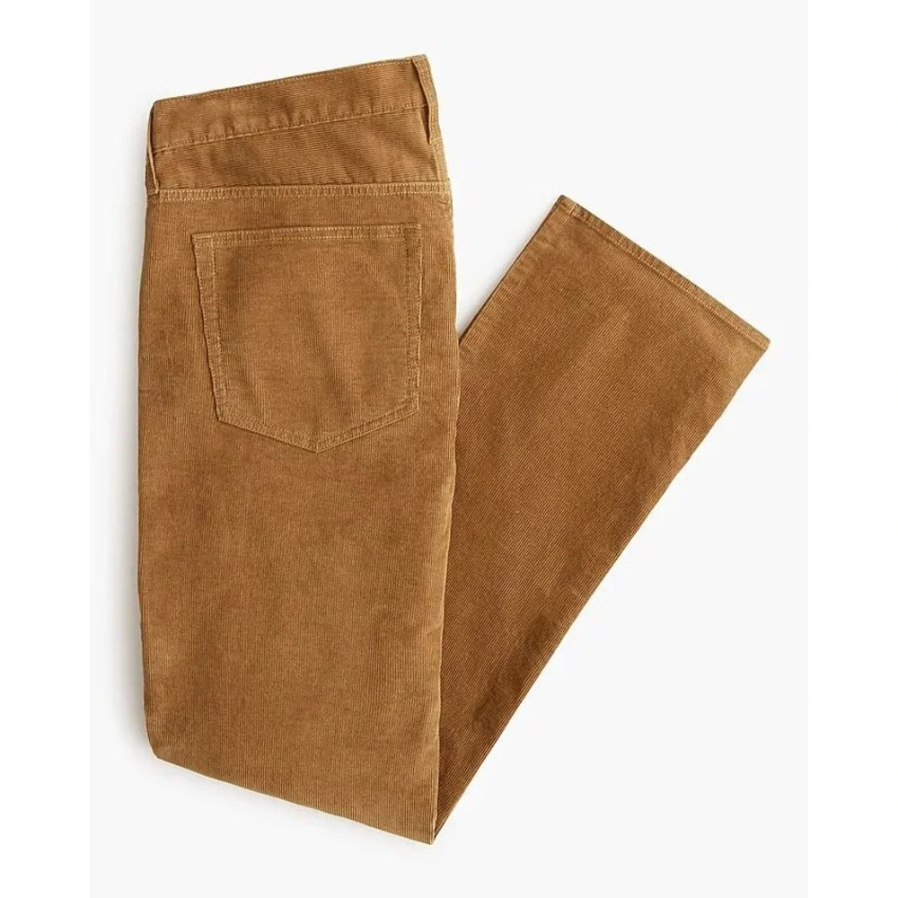 J.Crew Straight-Fit Corduroy Pant 32x30‎ NEW Camel Color